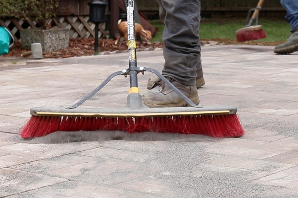 paver walkway installation. A beautifully finished patio project by Affordable Patio Service, showcasing attention to detail and quality craftsmanship