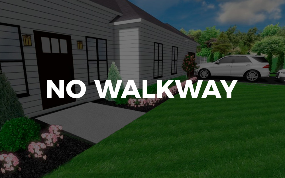 No Walkway