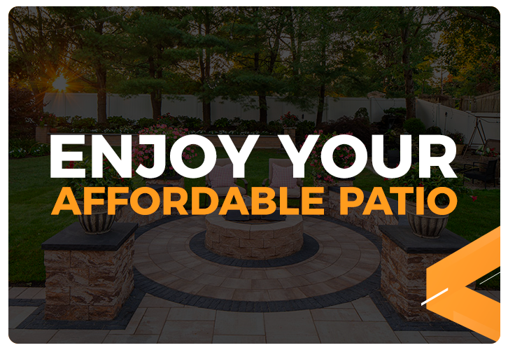 Affordable Patio Enjoy your Affodarble patio