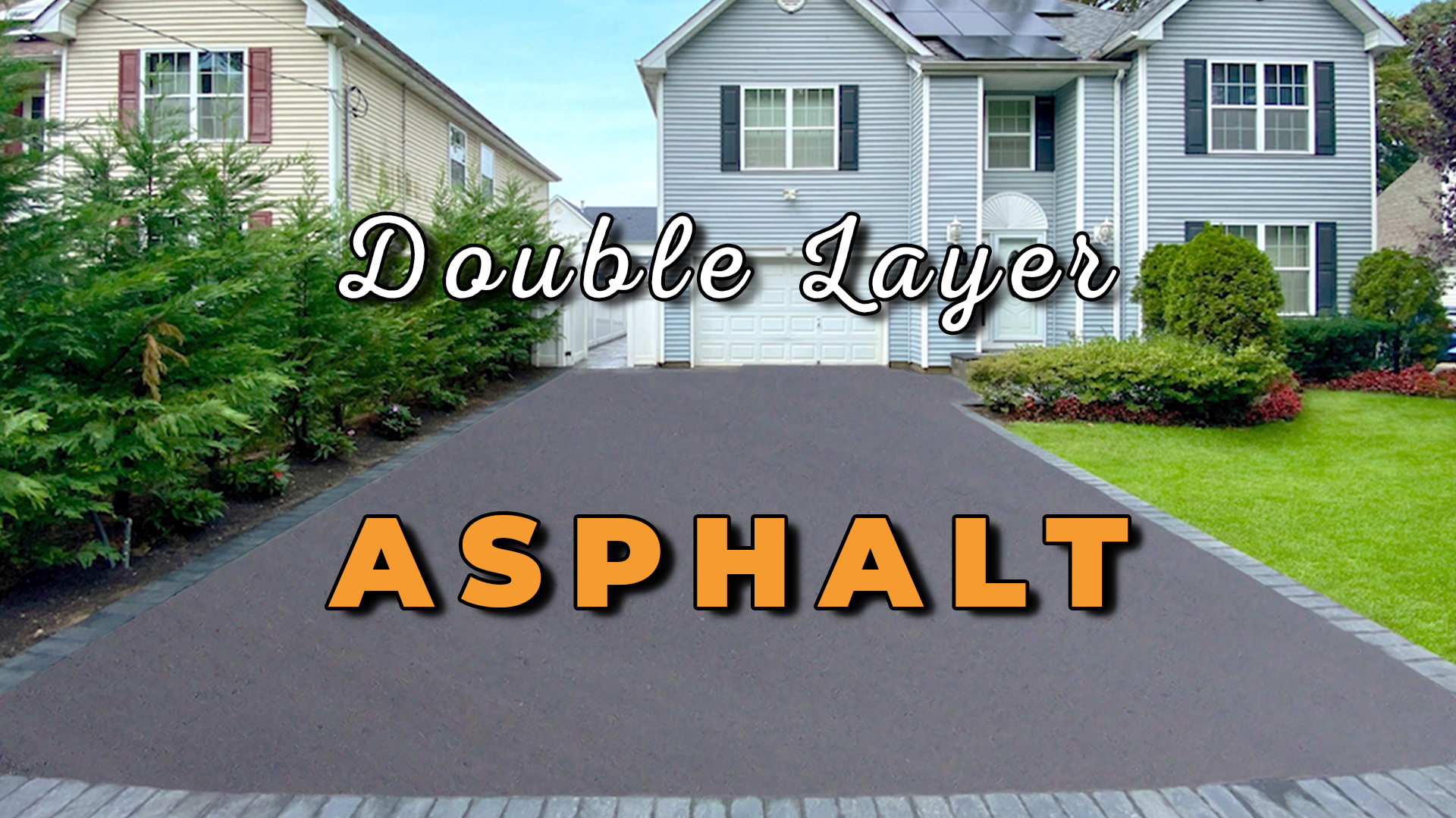 Double layer asphalt