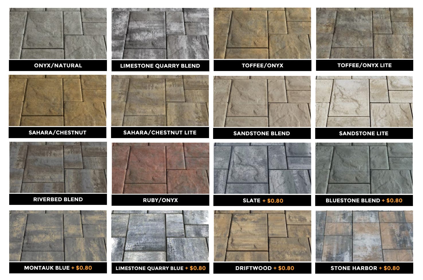 Paver colors update 1