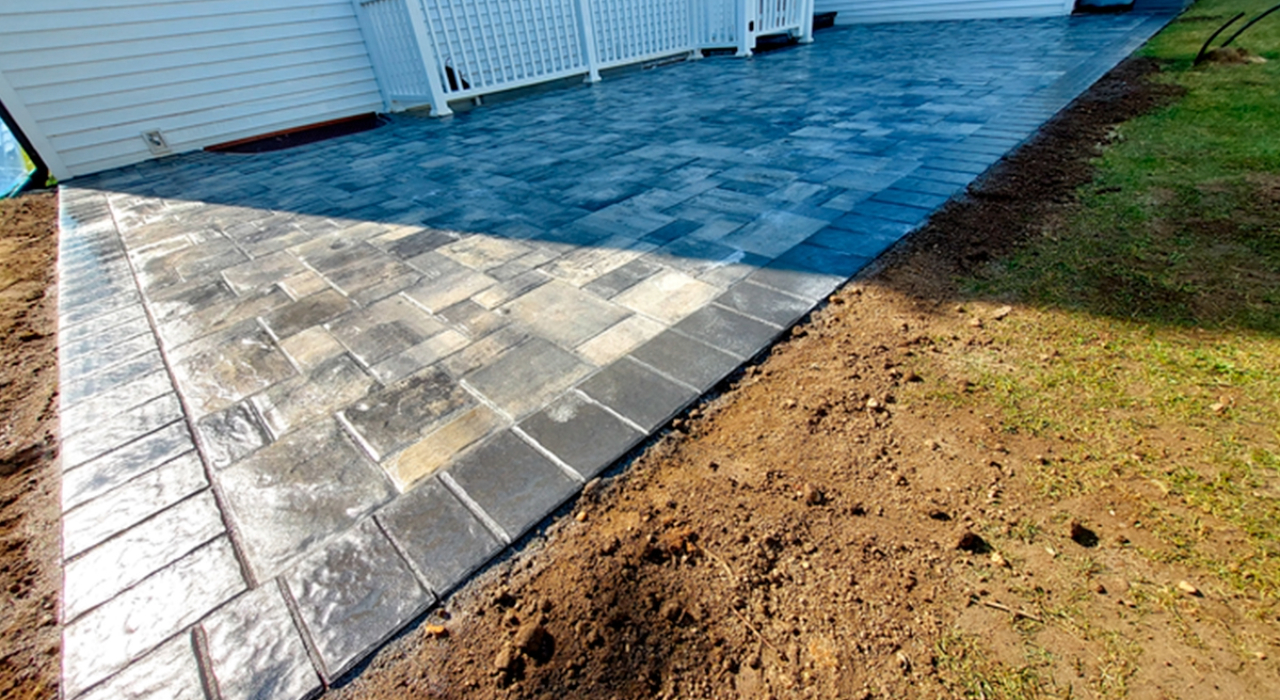 cambridge pavers colors limestone quarry blend and toffee onyx lite