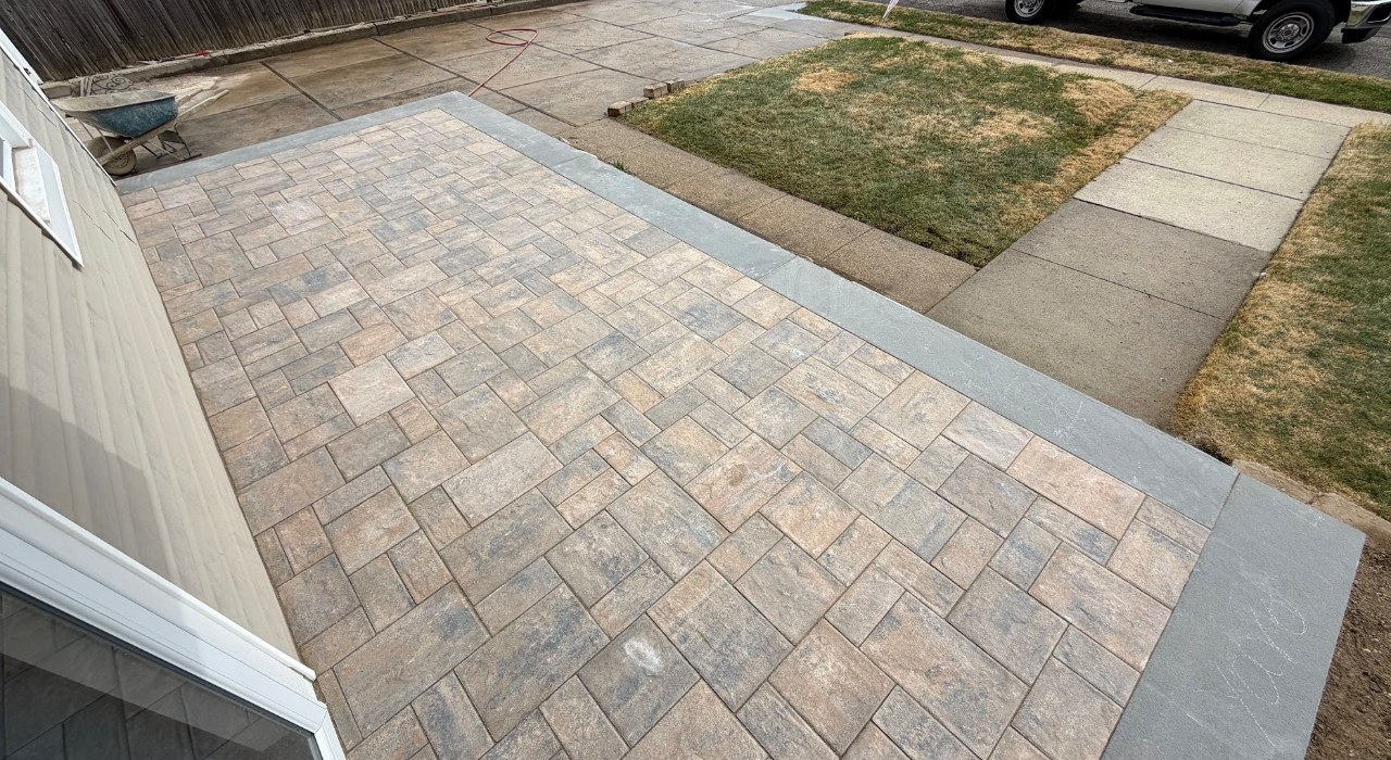fix sunken pavers