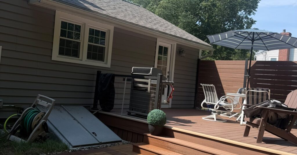 outdoor living space ideas for Portsmouth