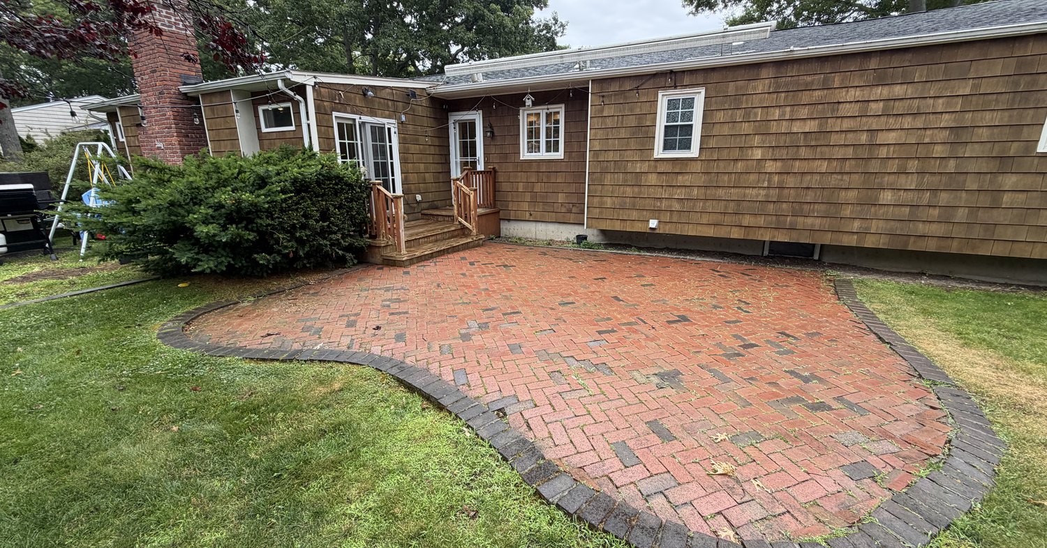 paver patio repair Nassau County