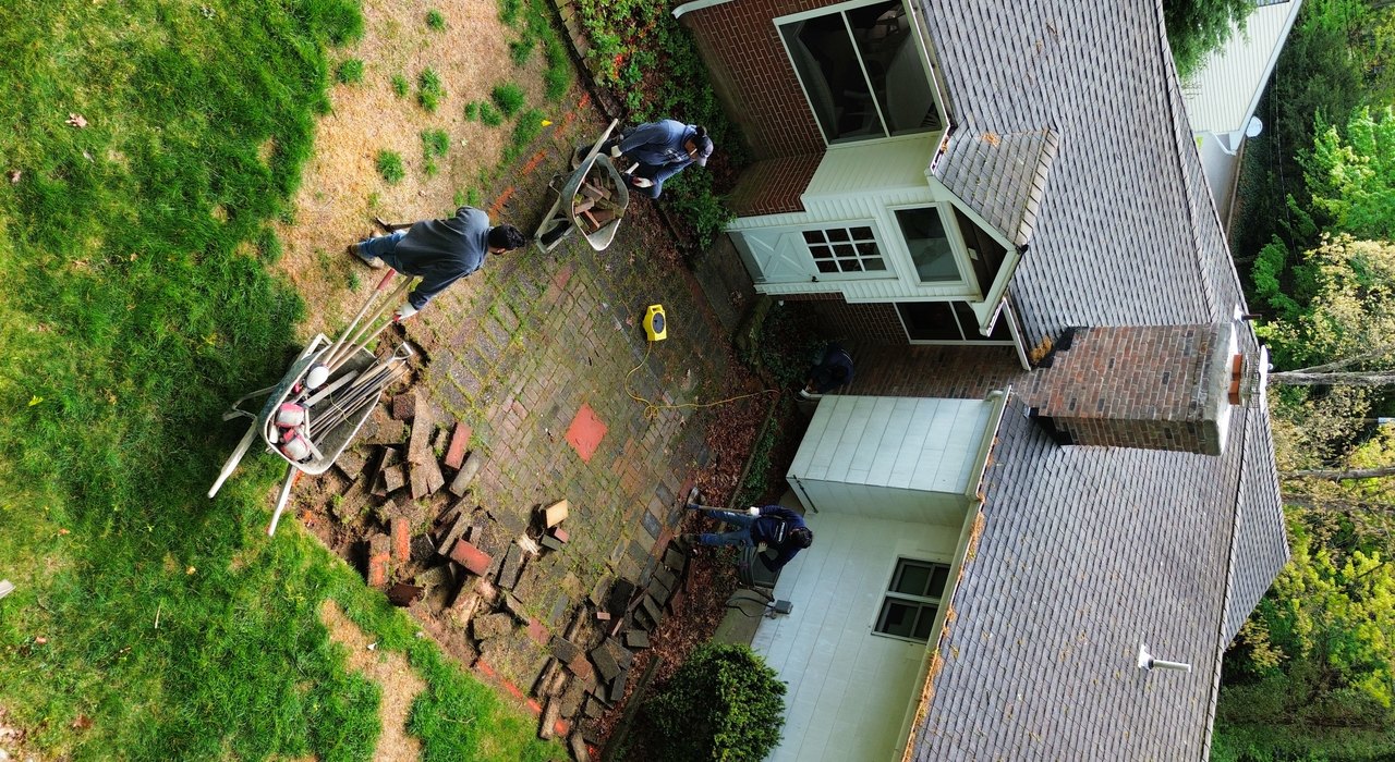 paver patio repair Nassau County