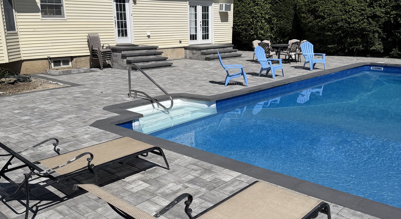 pool patio pavers Nassau County