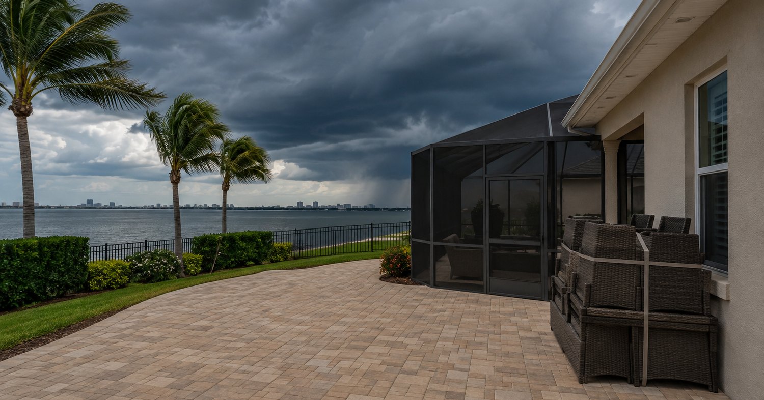 hurricane patio prep Tampa Bay