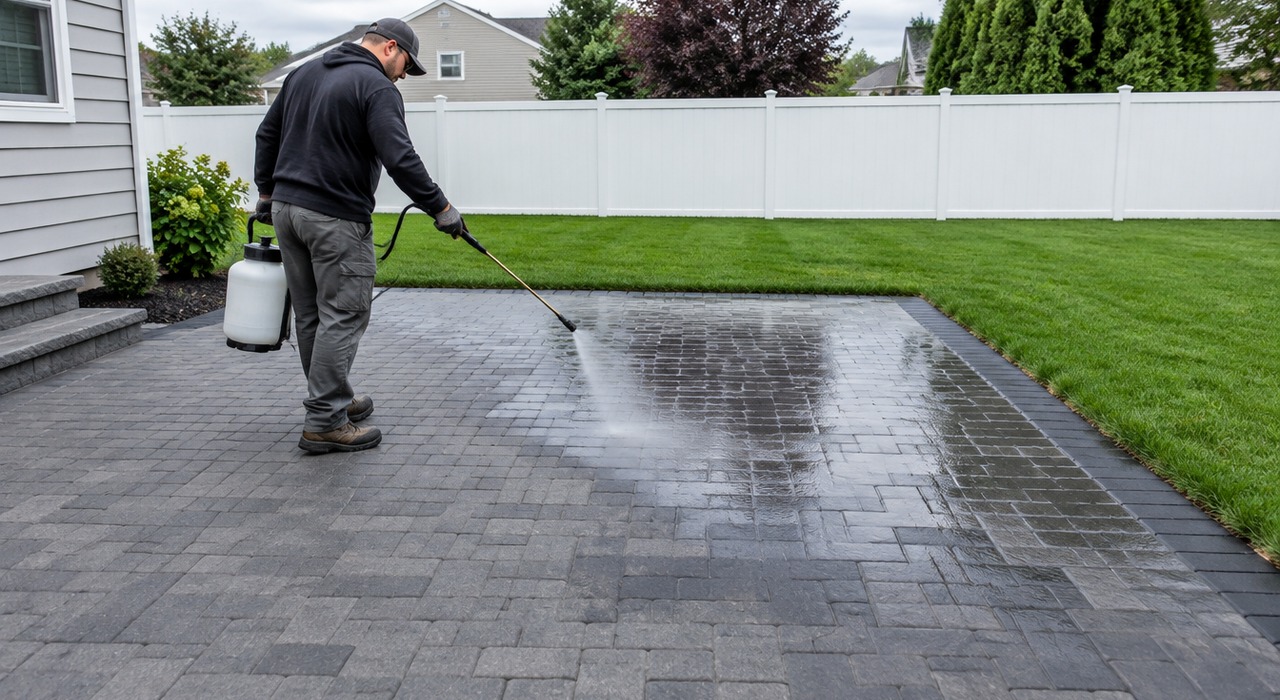 paver sealing in nassau county