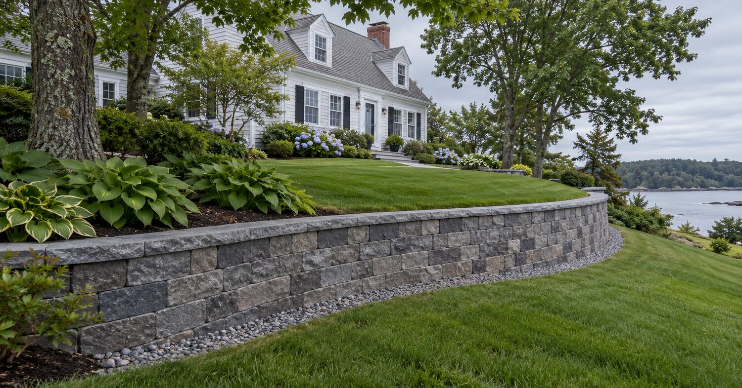 retaining wall contractor in Laconia NH